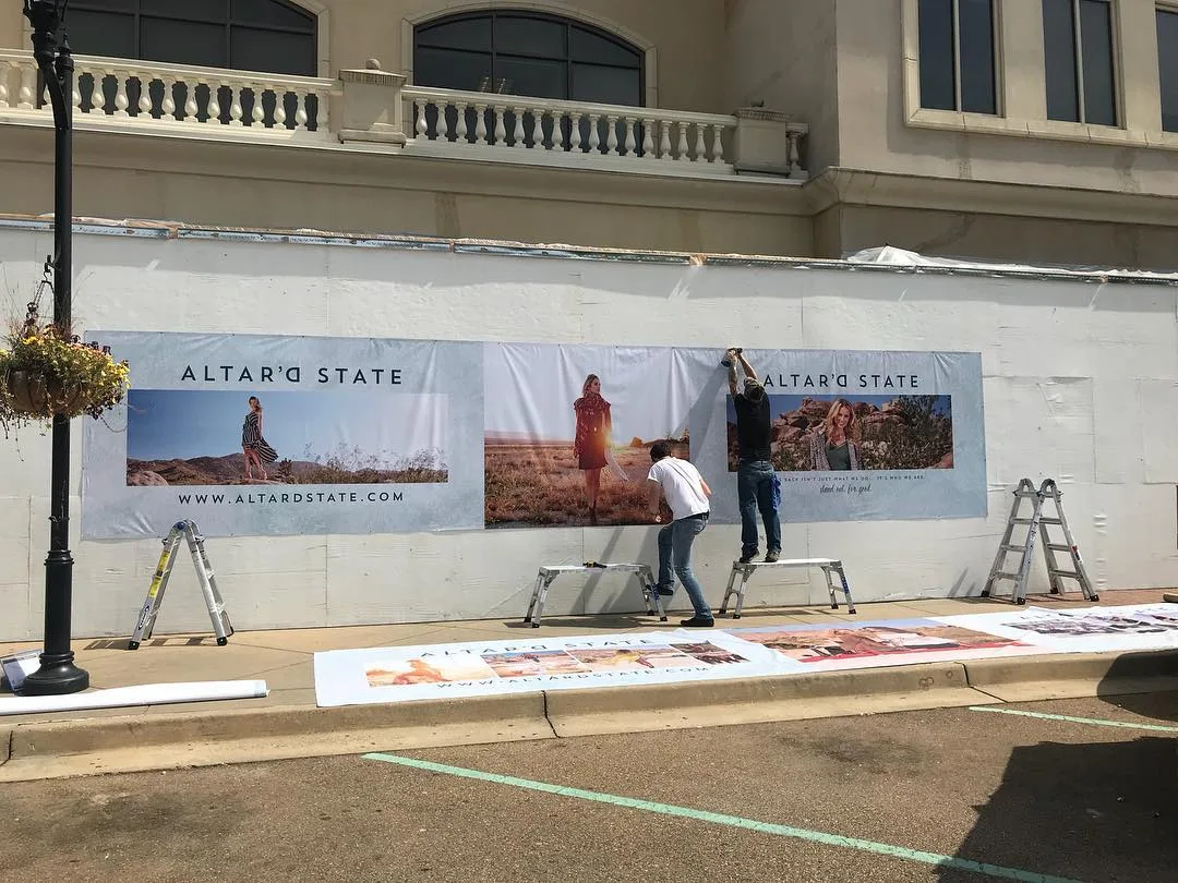 Banner install in Madison, MS